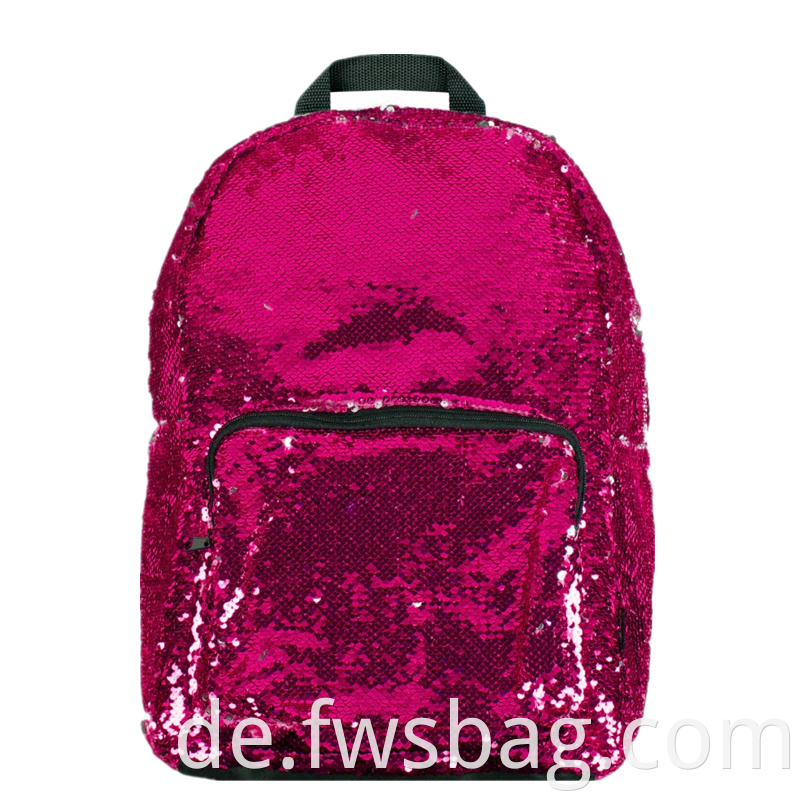 Customized Mehrere Farben Boutique Mode Frauen Reversible Pailletten Rucksack Girls Glitzer Glitter Mermaid Magic School Rucksack